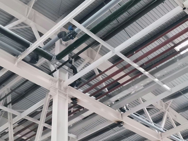 中國重汽集團二氧化碳壓縮空氣管道工程案例