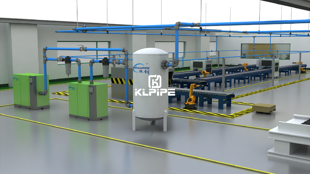 空氣壓縮管道系統(tǒng)設計考慮因素